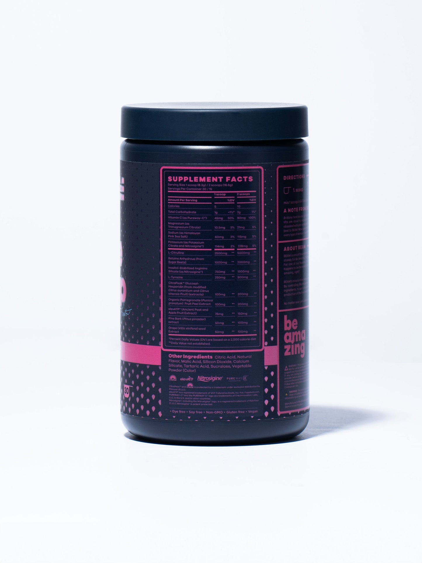 Pure Pump Strawberry Burst Front beam be amazing#30 Scoops / Strawberry Burst