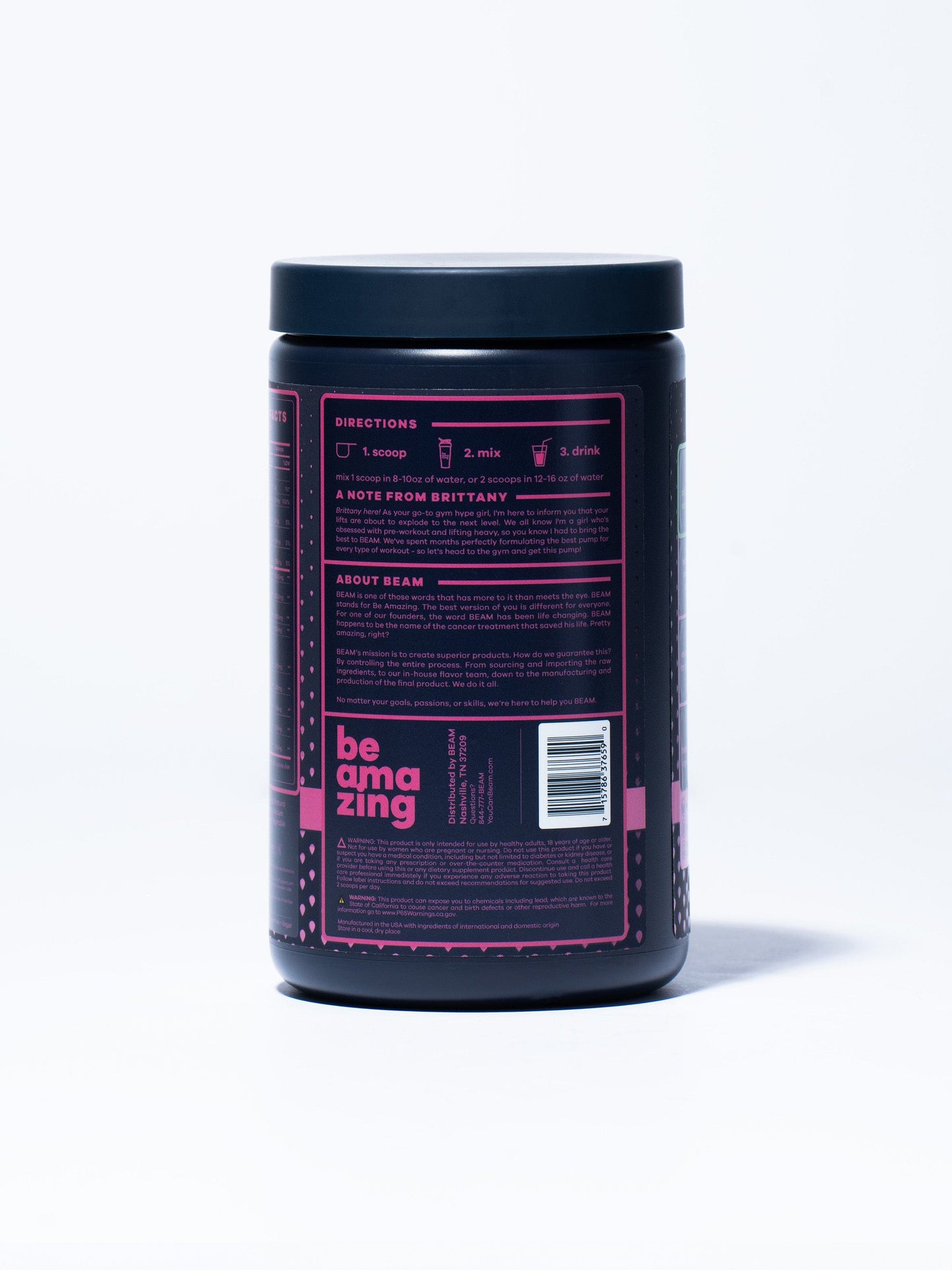 Pure Pump Strawberry Burst Front beam be amazing#30 Scoops / Strawberry Burst