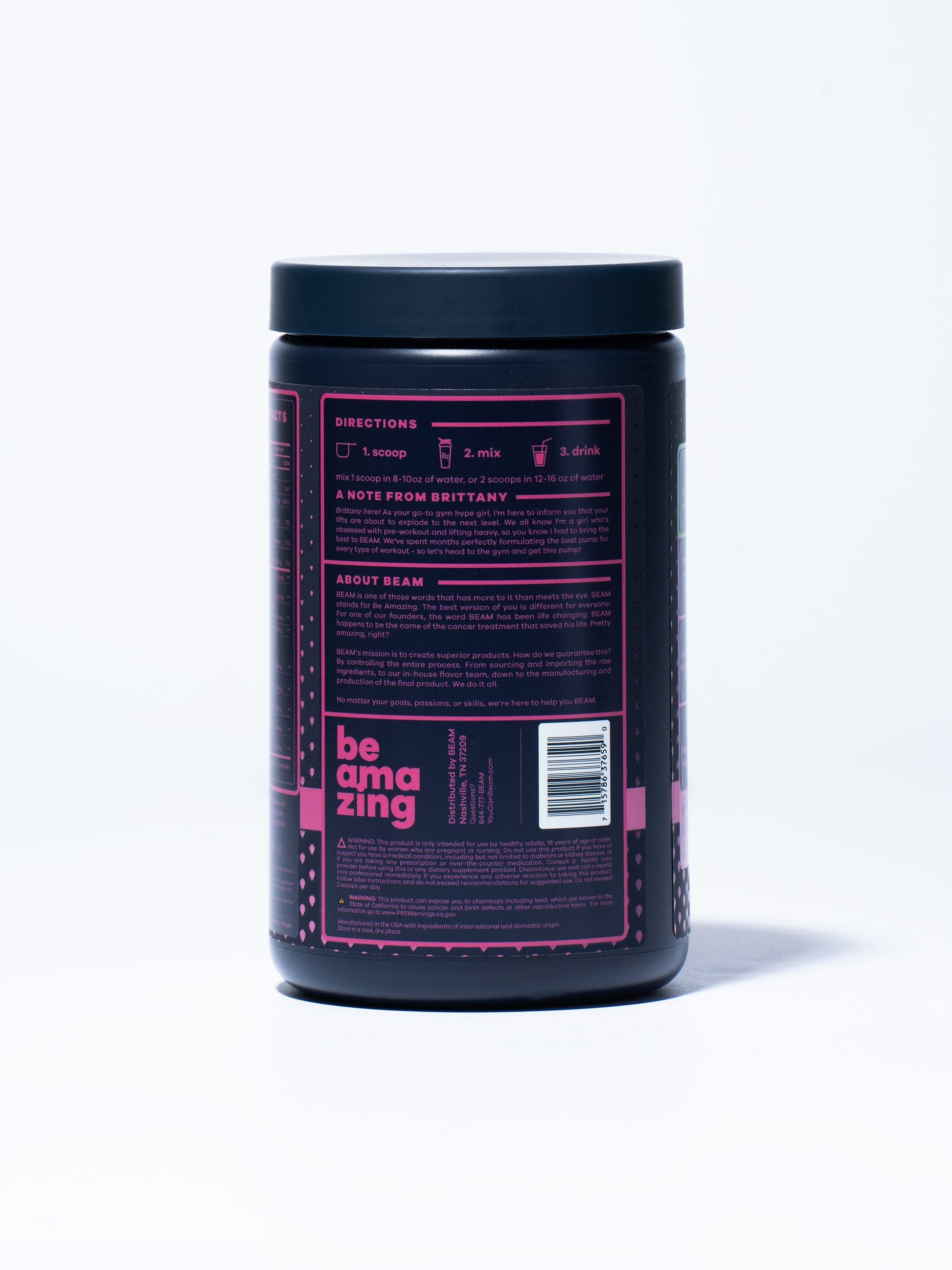 Pure Pump Strawberry Burst Front beam be amazing#30 Scoops / Strawberry Burst