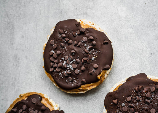 chocolate covered rice cake