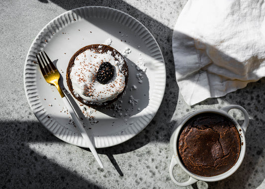 peanut butter chocolate lava cake